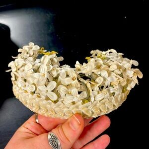 1950s wedding headband